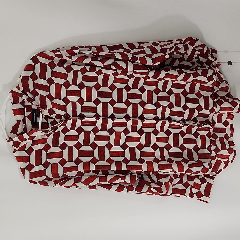 Isabel Marant Cade Blouse Geometric Size EU 40/ US Large NWT - Picture 4 of 13